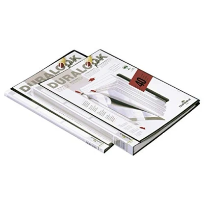 Image of Durable Duralook Plus 243101 A4 Display Book with 10 Pockets Black