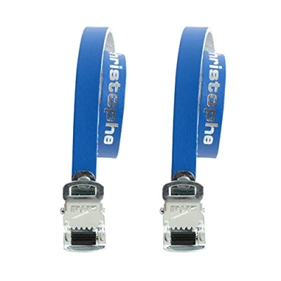 Image of Zefal Christophe Leather Toe Straps