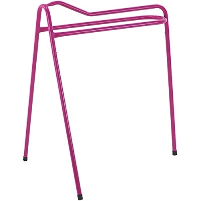 Image of Perry Equestrian Unisex&#039;s 539 0000PK No.539 Collapsible/Portable Saddle Stand, Pink, one size