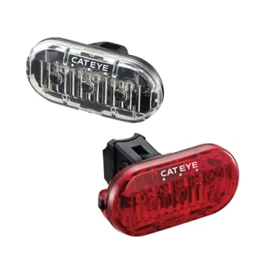 Image of Cateye OMNI 3 Front &amp; Rear Bike Light Set