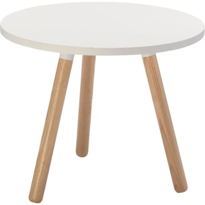 Image of Lento Small Tripod Table White CH2670WH