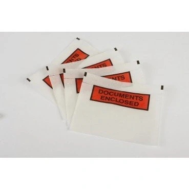 Image of 500 DL Document Enclosed Printed Wallets/Envelopes/Pouch 235mm x 132mm Approx