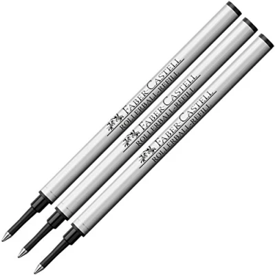 Image of Faber Castell Basic Refill Rollerball 148712, 3er Pack, 1