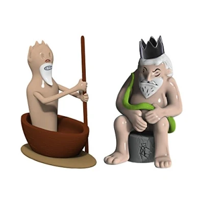 Image of Alessi Caronte E Minosse Statuettes, Multi Color