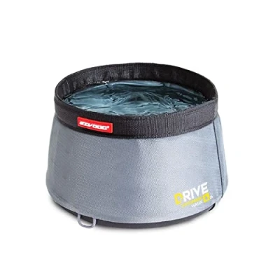 Image of EZYDOG Drive Takeaway Dog Water Bowl Portable Bowl, Pet Food Feeding Lightweight, Waterproof Ripstop Nylon (Small)