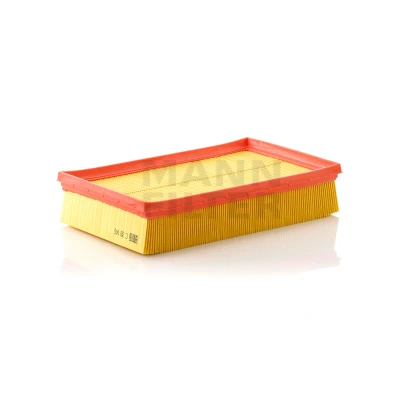 Image of 16546EB300 Air Filter MANN C 28 145 58mm 179mm 282mm Insert NISSAN: NP300 Navara Pickup, Pathfinder 3, Pickup