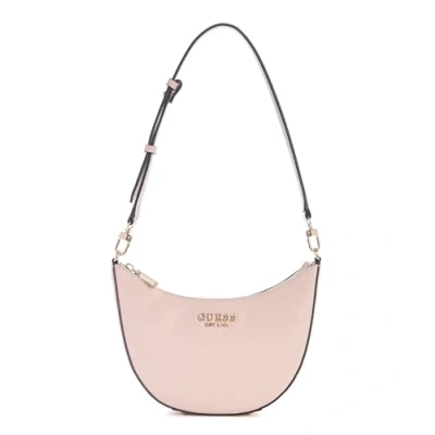 Image of Guess Fedana MINI TOP ZIP BAG Handbag, Women&#039;s, Size: One Size, Light rose