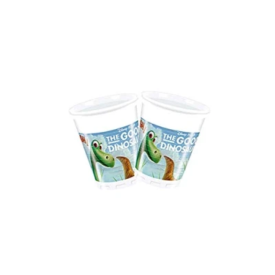Image of Unique Party 72216 200ml The Good Dinosaur Plastic Cups, Pack of 8
