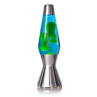 Image of MATHMOS Astro Lava Lamp The Original Blue/Green