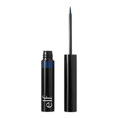 Image of e.l.f. H2O Proof Inkwell Eyeliner Pen, High Pigment, Waterproof Liquid Eyeliner, Delivers A Matte Finish, Vegan &amp; Cruelty Free, Navy Baby