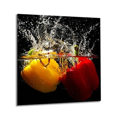 Image of Kitchen Glass Splashback Heat Resistant Toughened 60x65 cm graphic no. 2058
