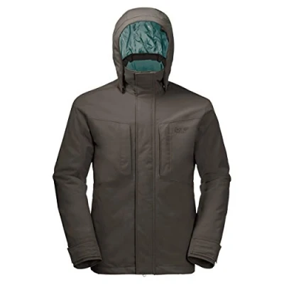 Image of Jack Wolfskin Glacier Jacket Men&#039;s Brownstone, M