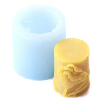 Image of Flower Candle Silicone Mould