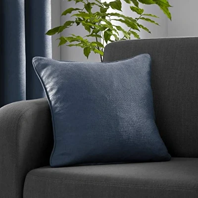 Image of Fusion Strata Cushion Cover 43 x 43cm in Navy