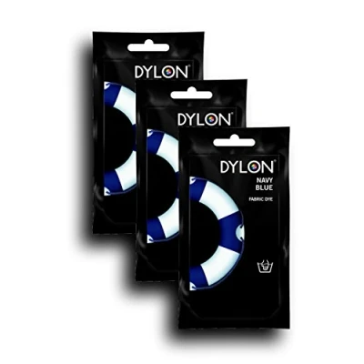 Image of DYLON Navy Blue Hand Fabric Dye 3 Pack