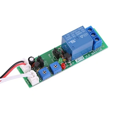 Image of Time Relay, DC 5V 12V 24V Adjustable Cycle Trigger Delay Timing Timer Relay On/Off Switch(12V 0 24 Hour)