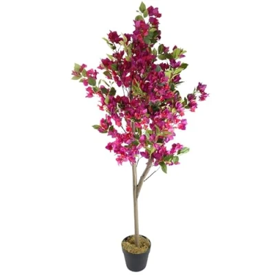 Image of Leaf Design UK Realistic Artificial Blossom Tree, 150cm Bougainvillea