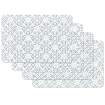 Image of Vénilia Indian Placemats for Dining Room Table Mats Plate Coasters Wipe Clean Food Safe 45 x 30 cm Set of 4