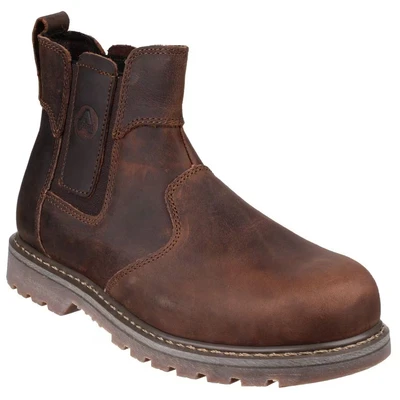 Image of Amblers Safety Unisex FS165 in Brown Size 11 UK
