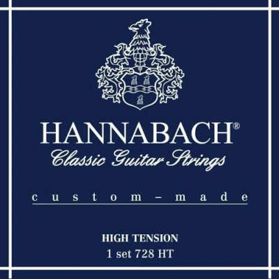 Image of Hannabach Classical Guitar Strings Series 728 High Tension Custom Made Set 728HT