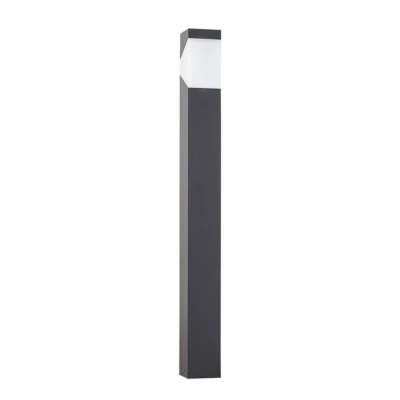 Image of Lucande path light Kiran, anthracite, metal, 100 cm