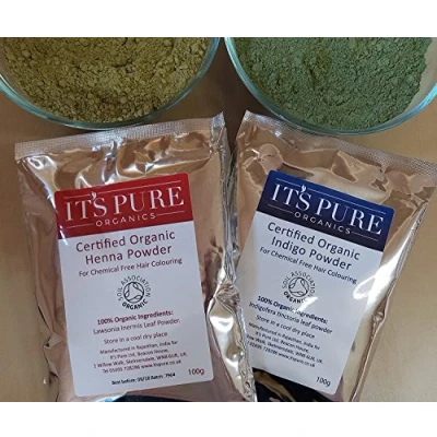 Image of Soil Association Certified Organic Henna 500g &amp; Indigo