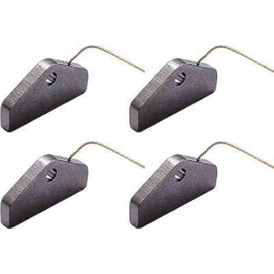 Image of 2 Pairs (4Pcs) Copper Containing Dryer Carbon Brushes 5153702 4490382 6597490 5007 Compatible with Miele Tumble