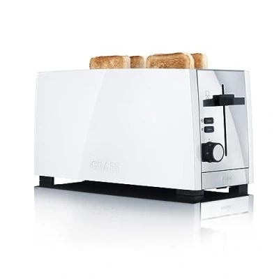 Image of Graef White 4 Slice Toaster