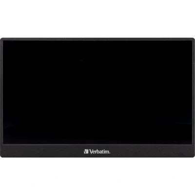 Image of Verbatim PMT 15 Portable Monitor with Touchscreen, 15.6&quot; 1080P Full HD @ 60Hz, HDMI/Type C/USB C for Laptop/PC/Mac/PS3/4/5/Xbox/Phone Works Windows, Mac OS &amp; Android