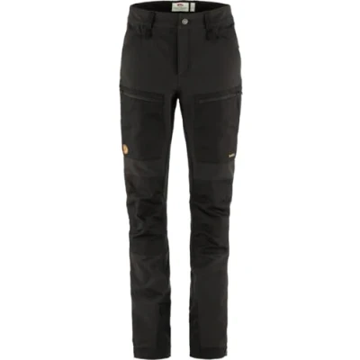 Image of Fjällräven Agile Winter Trousers Outdoor trousers, Women&#039;s, Size: 12, Black