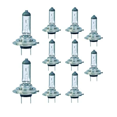 Image of UKB4C® 10 X H7 499 477 12V 55W Car Headlight Headlamp Dipped Fog Bulbs 2 Pins PX26d