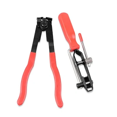 Image of DAYUAN 2pcs CV Joint Boot Clamp Ear Pliers Set Hose Band Cut Off Car Banding Tool Kit