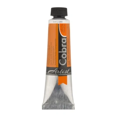 Image of Cobra Artist Oil Colour Tube 40 ml Transparent Oxide Yellow 265