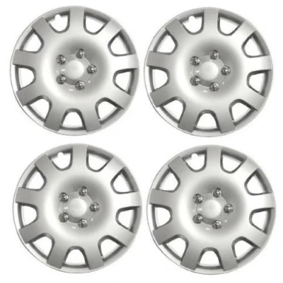 Image of &quot;CHECK Wheel SIZE&quot; Trims covers 15&quot; FOR CITROEN C2 2003 2004 2005 2006 2007 2008 2009 2010