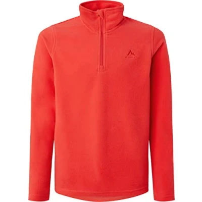 Image of McKinley Unisex Kid&#039;s Amarillo Blouse, 256 red, 98 (EU)