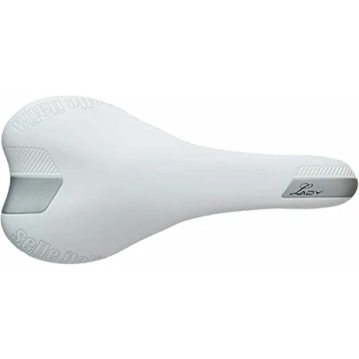 Image of Selle Italia SLS Lady White Comfort Bicycle Saddle