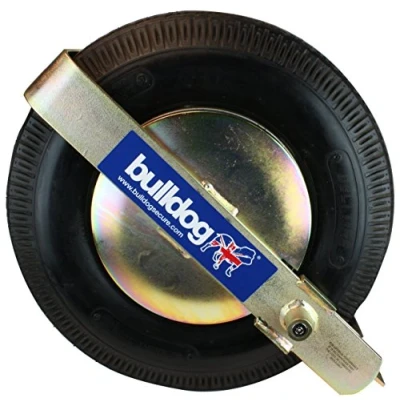 Image of BULLDOG Trailclamp To Suit Small Trailers TC250 Suits Tyres 155mm Width, 304mm Rim Diameter