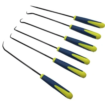 Image of Toolzone 6 Piece Long Reach Pick Set Soft Grip