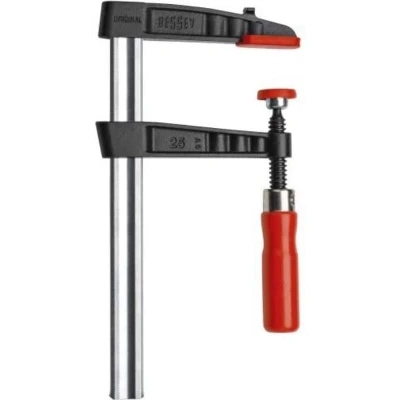 Image of Bessey TG20B8 Malleable Cast Iron Screw Clamp TG 200/80 Wood Handle, BE100509