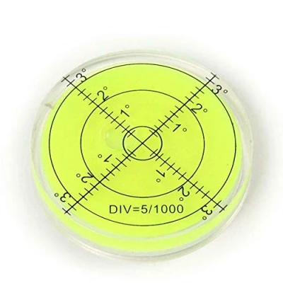 Image of Taskar Large Bullseye Bubble Spirit Level 65mm Circular Vial