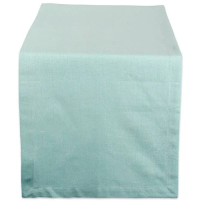 Image of DII Kitchen Tabletop Collection, Cotton, Aqua, 14x72