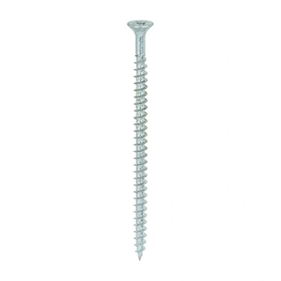 Image of Timco 45080SOLOZ PZ2 CSK BZP Solo Woodscrew 4.5 x 80 Zinc Plated (Box of 200)