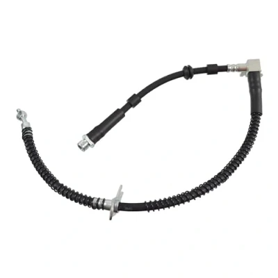 Image of LR013741, LR018110, LR020007, LR044357, LR052215 Brake Hose BLUE PRINT ADJ135332 Front Axle Right 560mm LAND ROVER: Discovery 4, 3