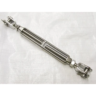 Image of Jaw Turnbuckle Stainless Steel M16 (Open Body Wire Rope Rigging Screw)
