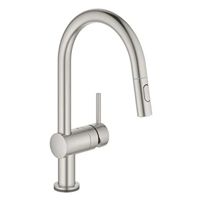 Image of GROHE Minta Touch Electronic Single Lever Sink Mixer 1/2&quot; Supersteel 31358DC2