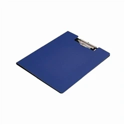 Image of Q Connect Clipboard Foam Foldover A4 Blue KF14410