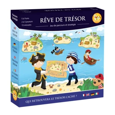 Image of Zoe Yateka Treasure Dream Course and Strategy Semi Cooperative Game Children Family from 5 Years
