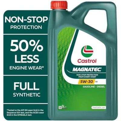 Image of Castrol MAGNATEC 5W 30 A5 Engine Oil 5L