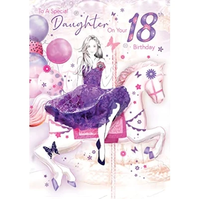 Image of Daughter 18th Birthday Card