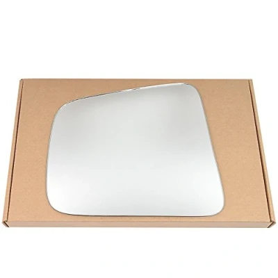 Image of Less4spares Wing Mirror Glass Left Compatible with Ford Ranger 1999 2006 STICK ON Passenger Near Side Convex